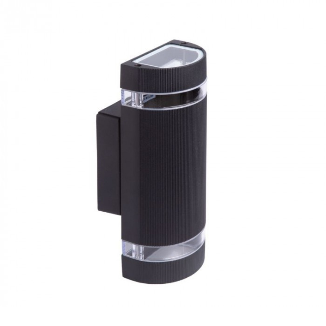 Fasādes gaismeklis OE-4C, 2xGU10, IP54, melns, EC79047, ECOLIGHT