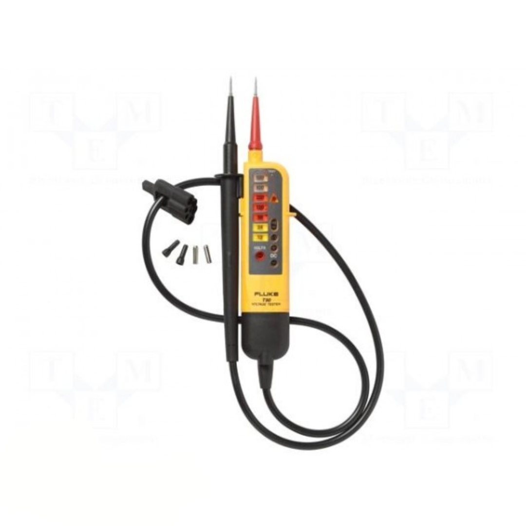 Sprieguma testeris T-90, AC/DC, 12V-690V, IP54, CAT II 690V, CAT III 600V, FLUKE