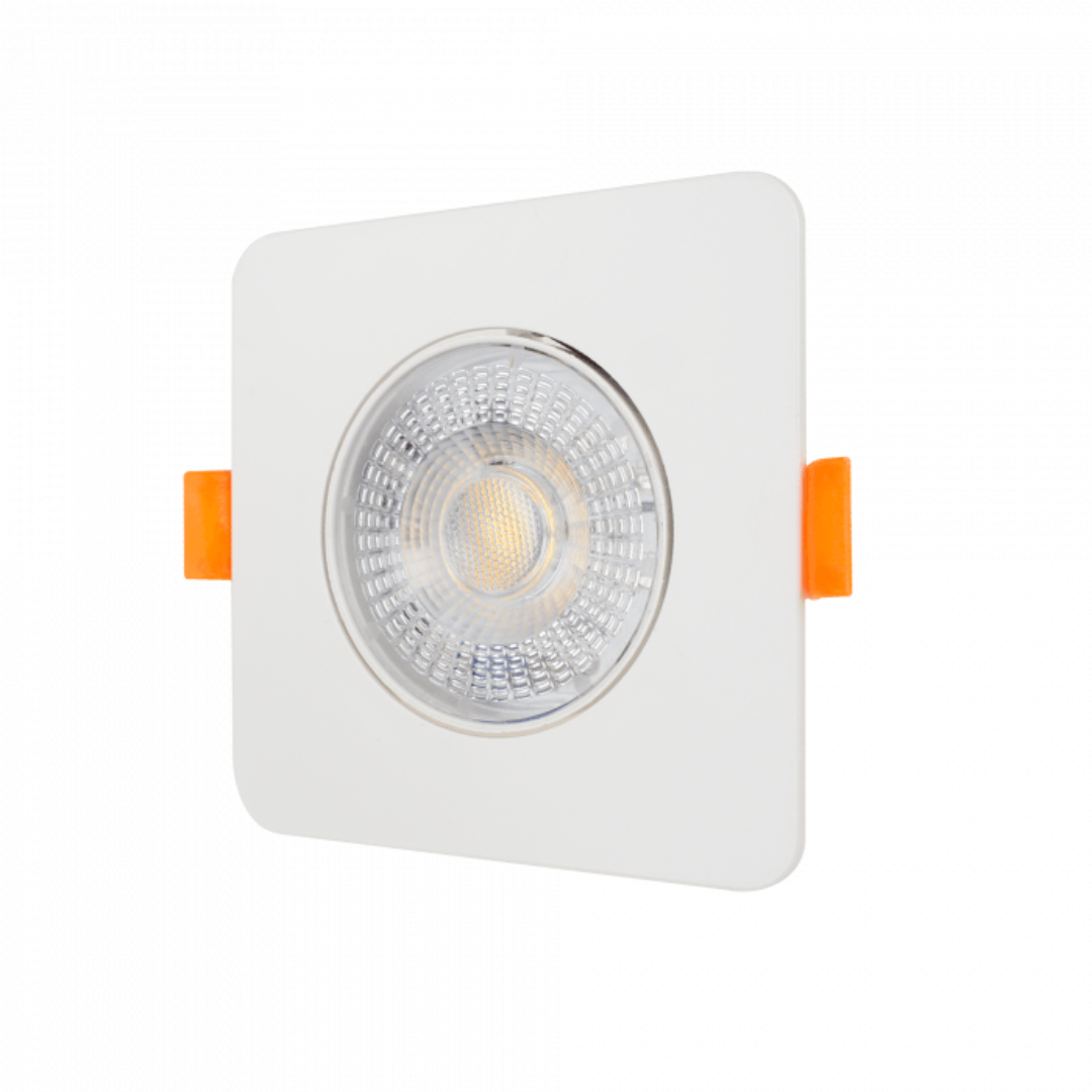 Gaismeklis LED, iebūvējams, Downlight, balts, ar maināmu jaudu - 3W/5W/7W un spektru - 3000K/4000K/6500K (CCT), ECOLIGHT