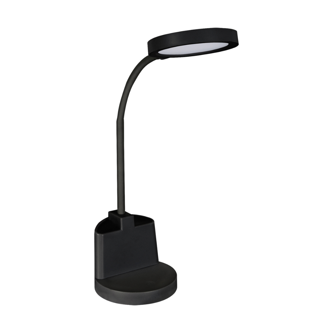 Galda lampa LABOR LED BLACK, 8.2W, 4000K, STRÜHM