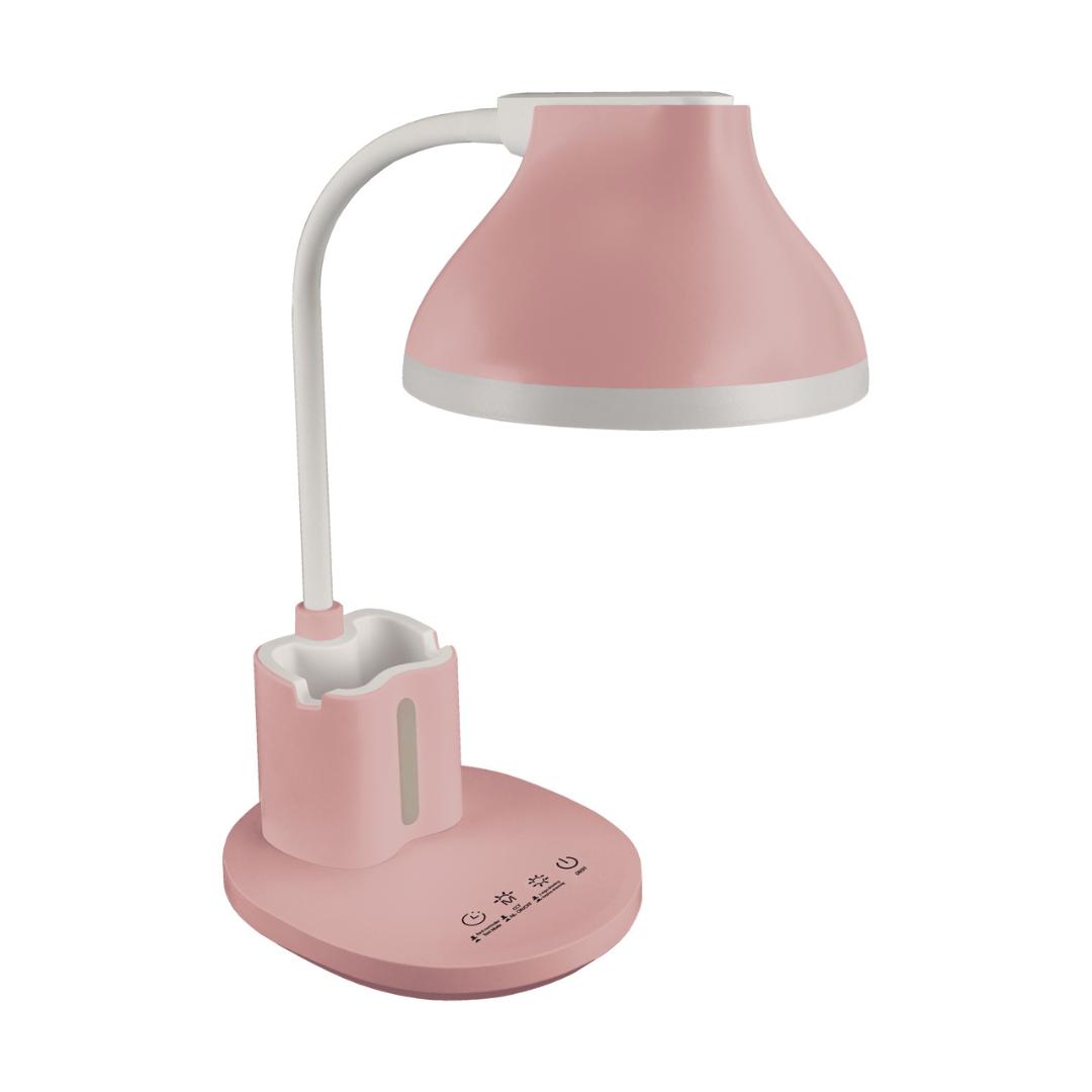 Galda lampa DEBRA LED PINK, 7W, CCT (3000K/4200K/6300K), STRÜHM
