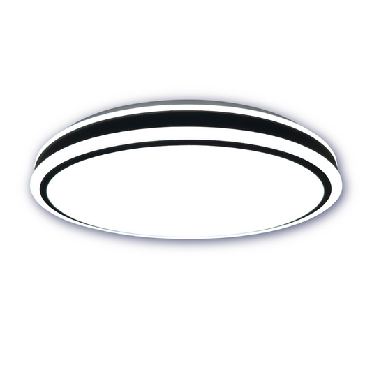 Griestu dimējams LED gaismeklis ar pulti, 48W, 5540lm, 4100K, IP44, Ø480mm, Spector Light