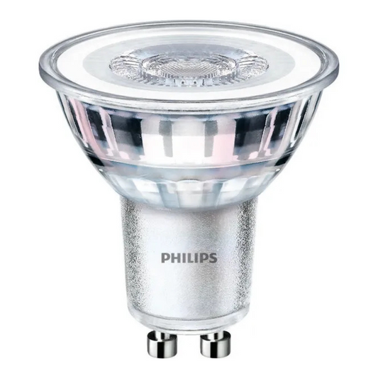 LED spuldze 3.5W (35W pēc hal.spuldzes standarta), GU10, 4000K (neitrāla gaisma), 275lm, 220-240V/50Hz, 36D, Corepro, PHILIPS