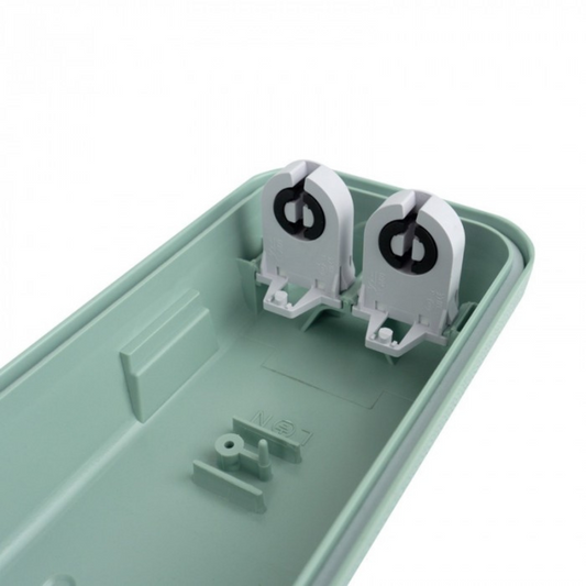 Hermētisks gaismekļa korpuss priekš 2xLED T8 120cm, garums 120cm, IP65, ECOLIGHT