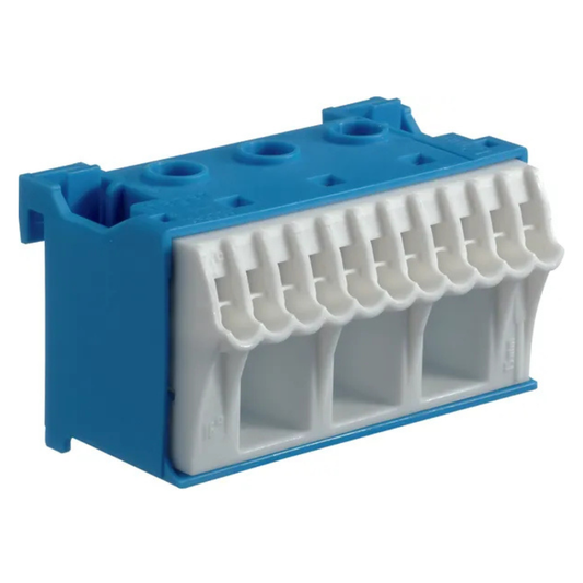 Nulles klemme 14, QC, N, 3x16mm2+11x4mm2, Hager