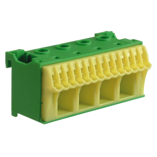 Zemējuma klemme 18, QC, PE, 4x16mm2+14x4mm2, Hager