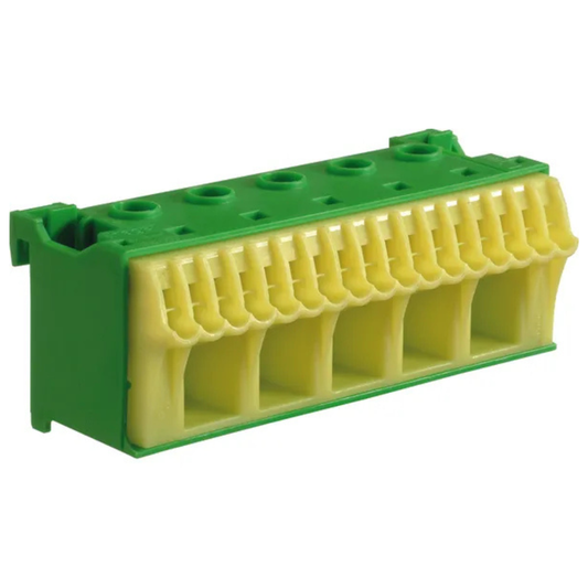 Zemējuma klemme 22, QC, PE, 5x16mm2+17x4mm2, Hager