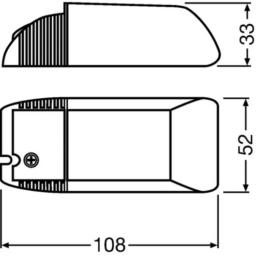 Barošanas bloks, 20-70W, IP20, 11.2V DC, HALOTRONIC, OSRAM