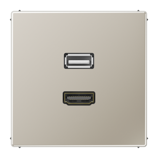 Multivides termināls HDMI / USB 2.0, nerūsējošais tērauds, LS990