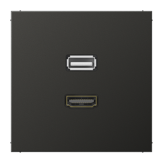 Multivides termināls HDMI / USB 2.0, antracīts, LS990
