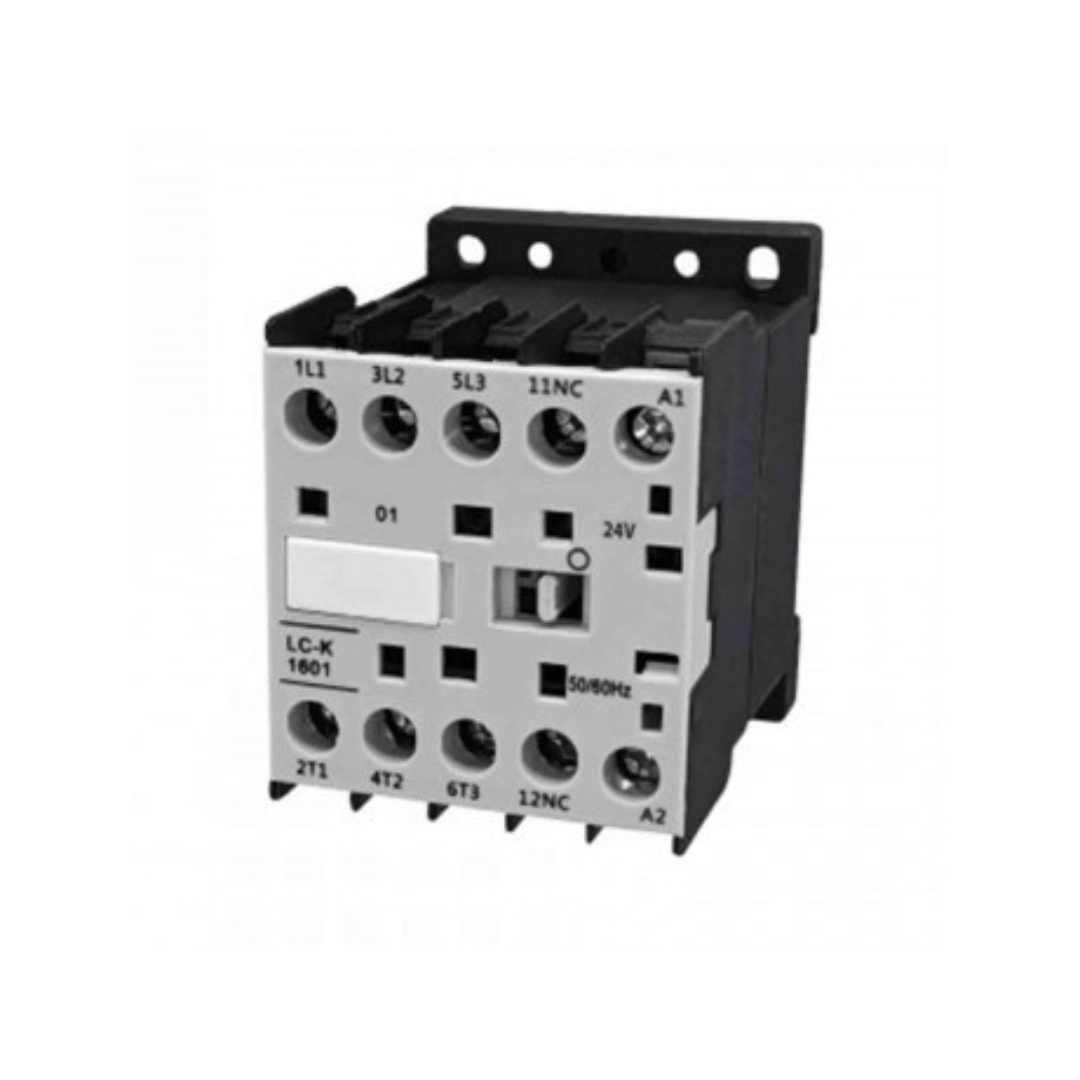 Miniatūrais kontaktors, 5.5kW - 12A, 24V, LC1K 1210, GACIA