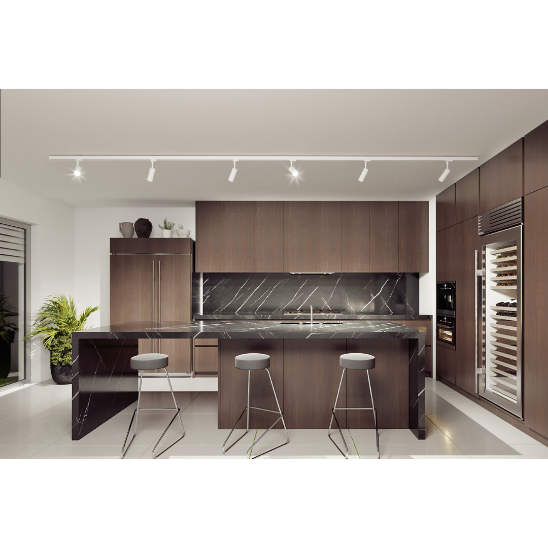 Gaismeklis spot 3F sliedei, balts, GU10, max 10W (LED), IP20, 220-240V, ATL2 GU10-W, Kanlux