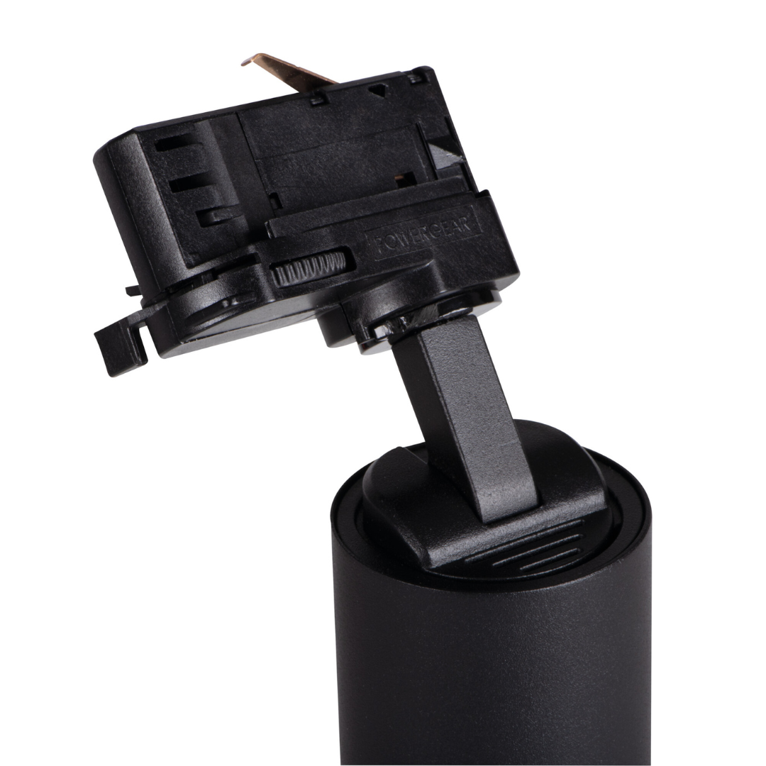 Gaismeklis spot 3F sliedei, melns, GU10, max 10W (LED), IP20, 220-240V, ATL2 GU10-B, Kanlux