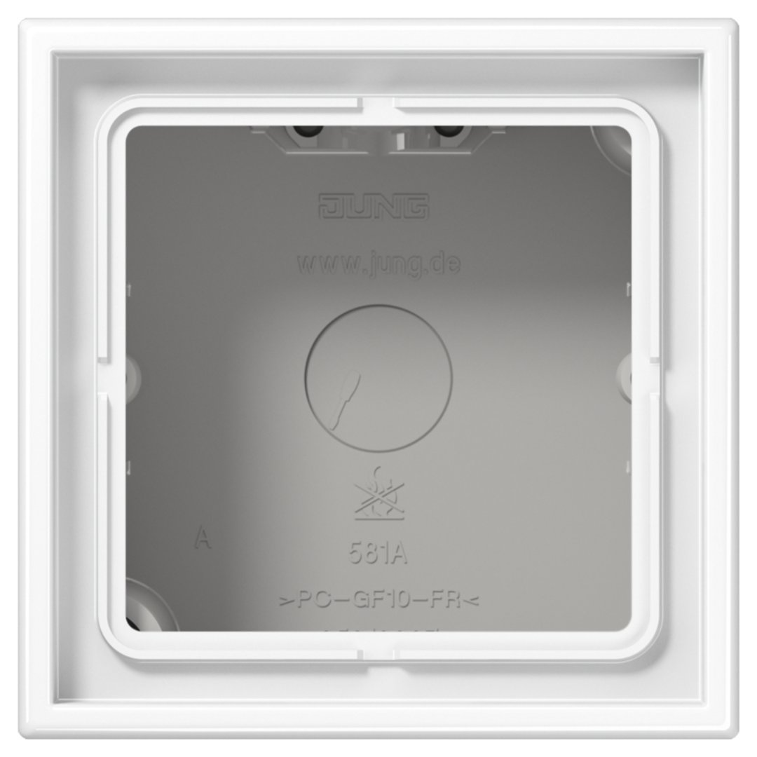 Kārba v/a vienvietīga, balta, LS990