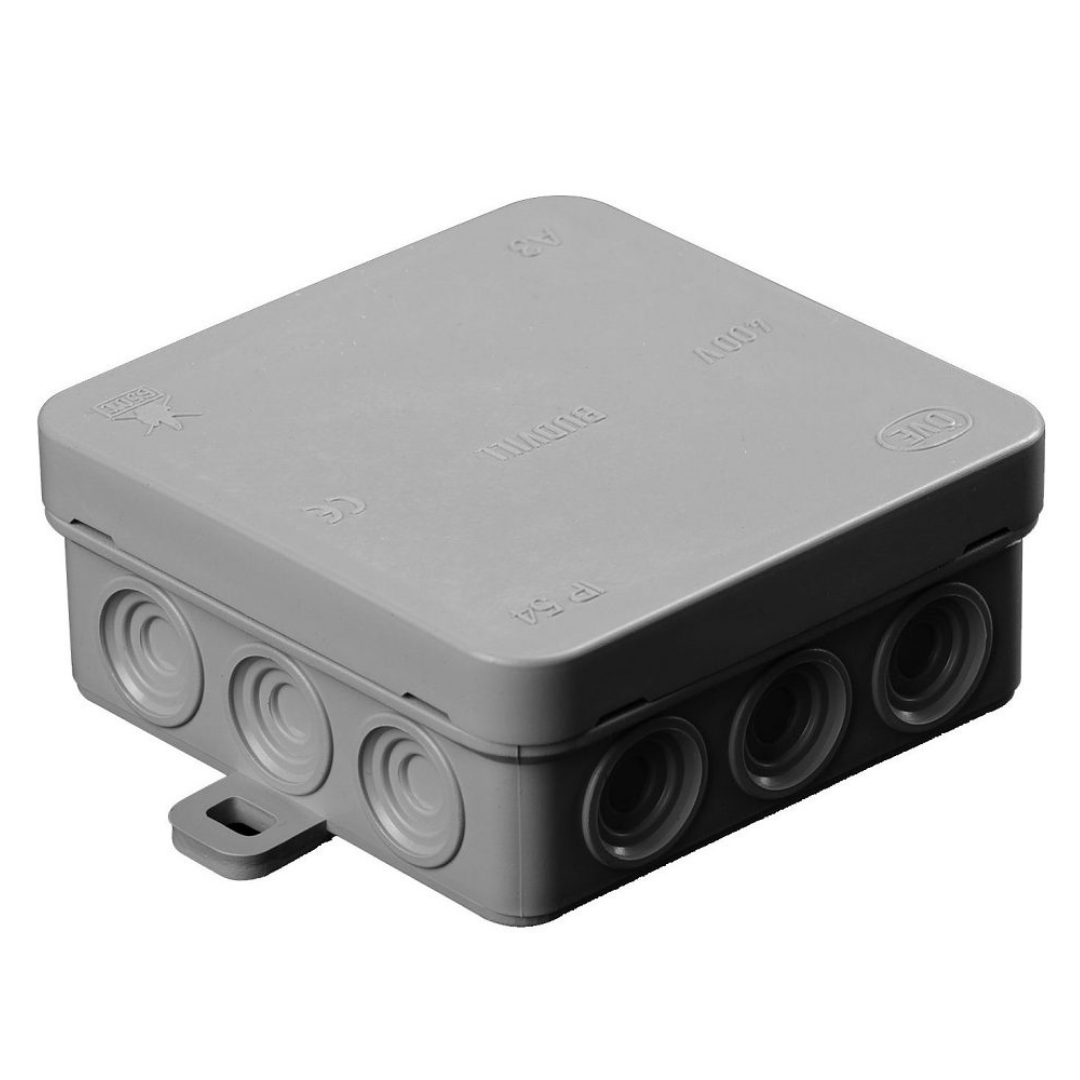 Nozarkārba 85x85x37mm, IP54, SCAME