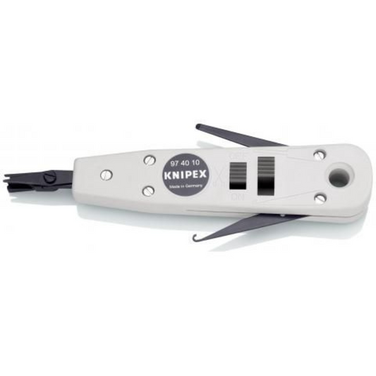 KNIPEX Ievietošanas instruments priekš LSA-Plus, 175 mm, Krone, 97 40 10