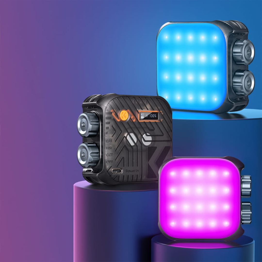 LED lampa, 2500-9900K + RGB, KF34.036, K&F Concept