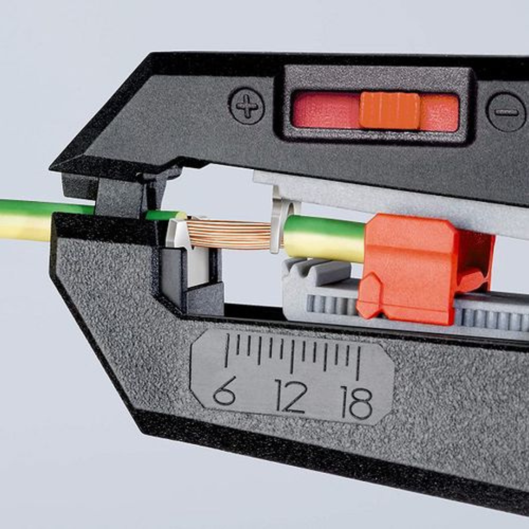 KNIPEX Stangas izolācijas noņemšanai KNIP1262-180 0,2-6,0mm²