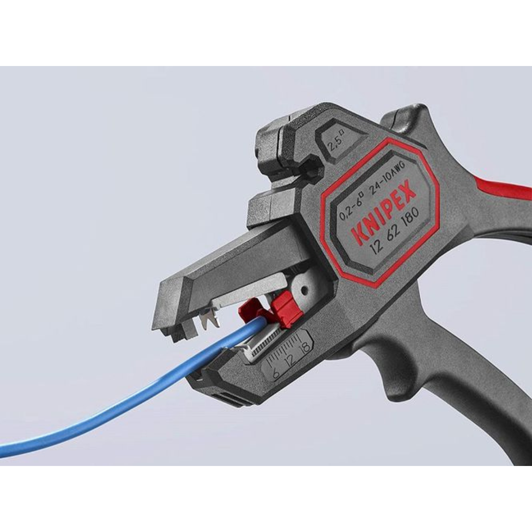 KNIPEX Stangas izolācijas noņemšanai KNIP1262-180 0,2-6,0mm²