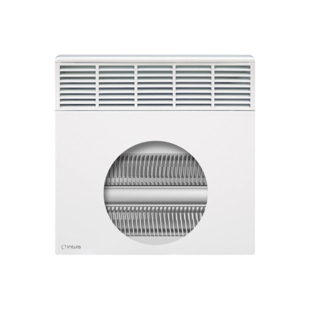 Konvektors sienas 2500W, BL, 900x440mm, balts, BASIC D, INTUIS