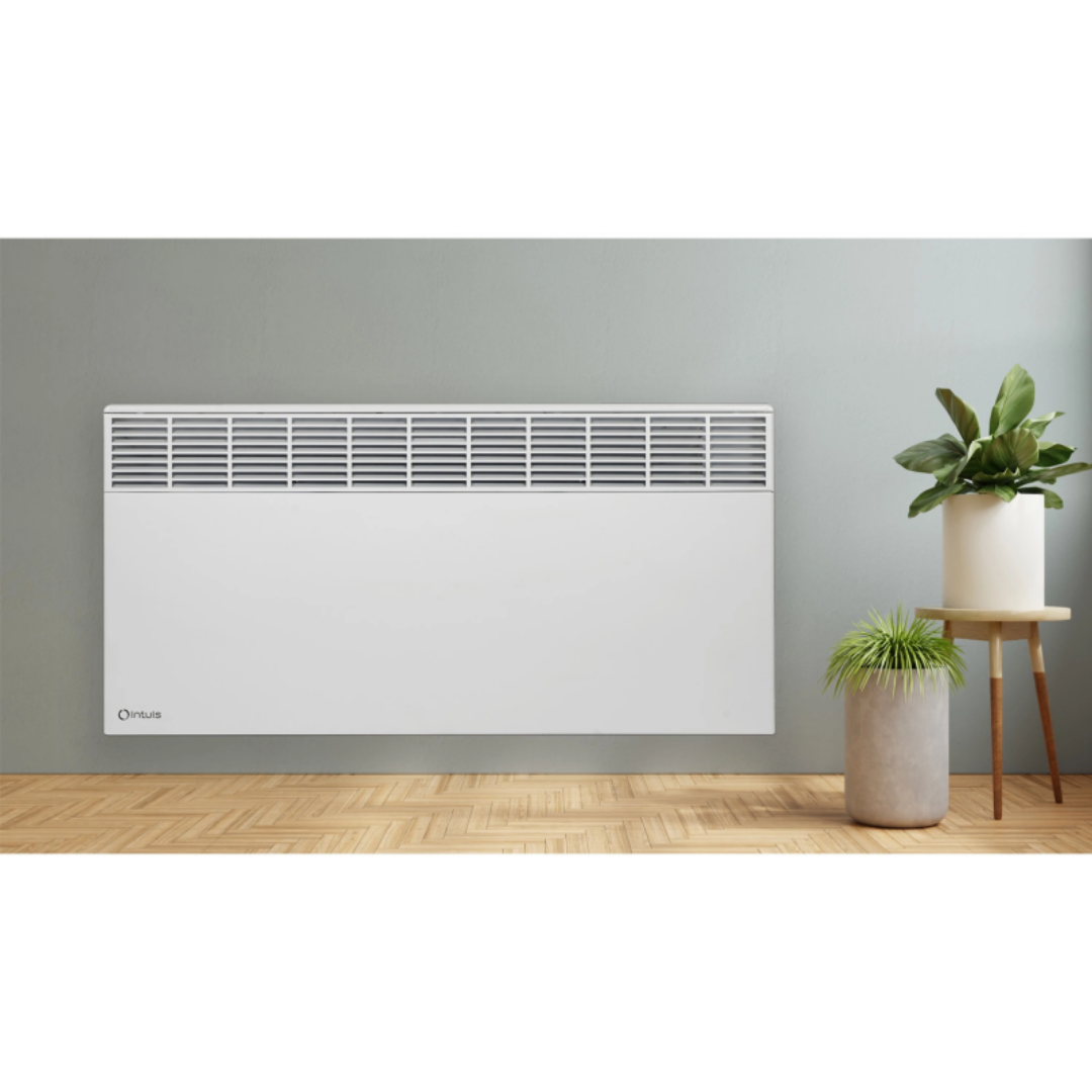 Konvektors sienas 2000W, BL, 740x440mm, balts, BASIC D, INTUIS