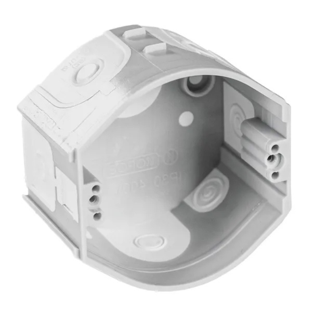 Instalācijas kārba betona sienai, savienojama, Ø73(Ø68)xh43mm, ar membrānām, KOPOS