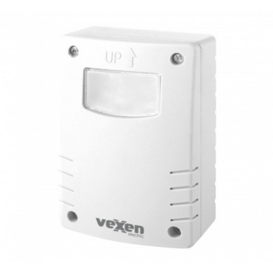 Krēslas slēdzis, virsapmetuma, IP54, 1800W, gaiši pelēks, TWILO TWS-10AS, Vexen