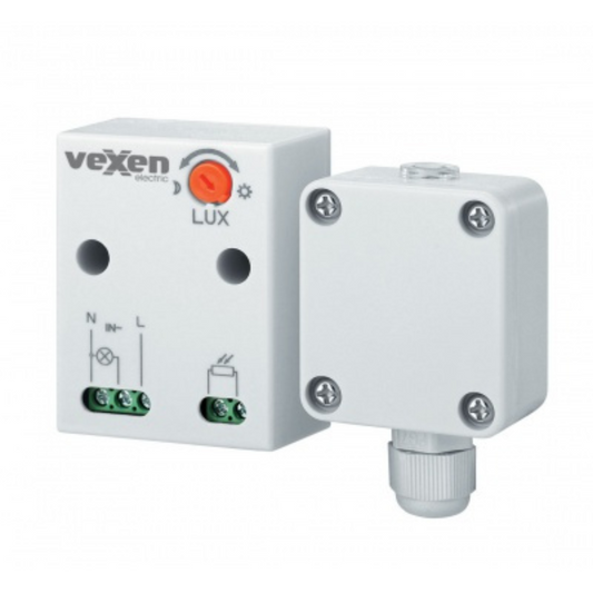 Krēslas slēdzis, virsapmetuma, IP65, 1200W, TWILO TWS-16BG, Vexen