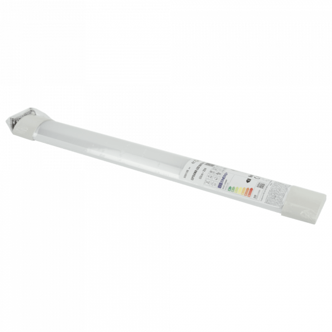 LED lineārais gaismeklis 60cm, 20W, 4000K, 2400lm, IP20, ECOLIGHT