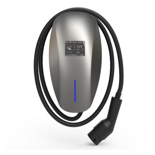 Uzlādes stacija ar vadu 5m, 22kW, 380VAC, 32A, Type 2, IP65, HiSmart