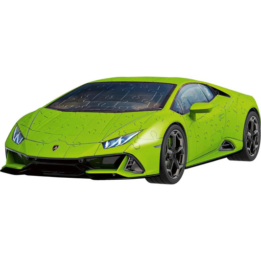 3 Dimensiju puzzle, Lamborghini Huracan Evo Green, Ravensburger
