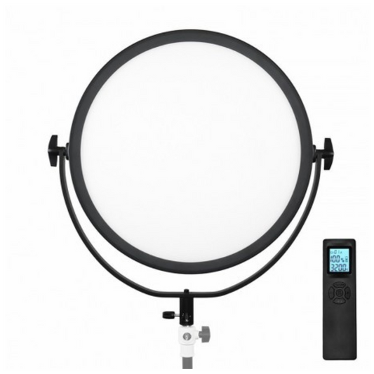 Grozāma apaļā LED Ultra Slim MITOYA SUN lampa, 70W, 3200-5600K, bez statīva, (kosmetoloģijas / studiju gaismeklis)