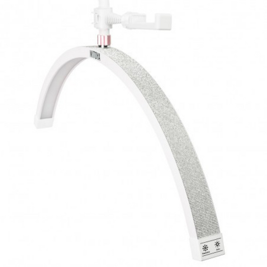 Bezēnas kosmētikas lampa skropstu veidošanai, balta, MITOYA LED MOON LIGHT GLAMOUR, 40W