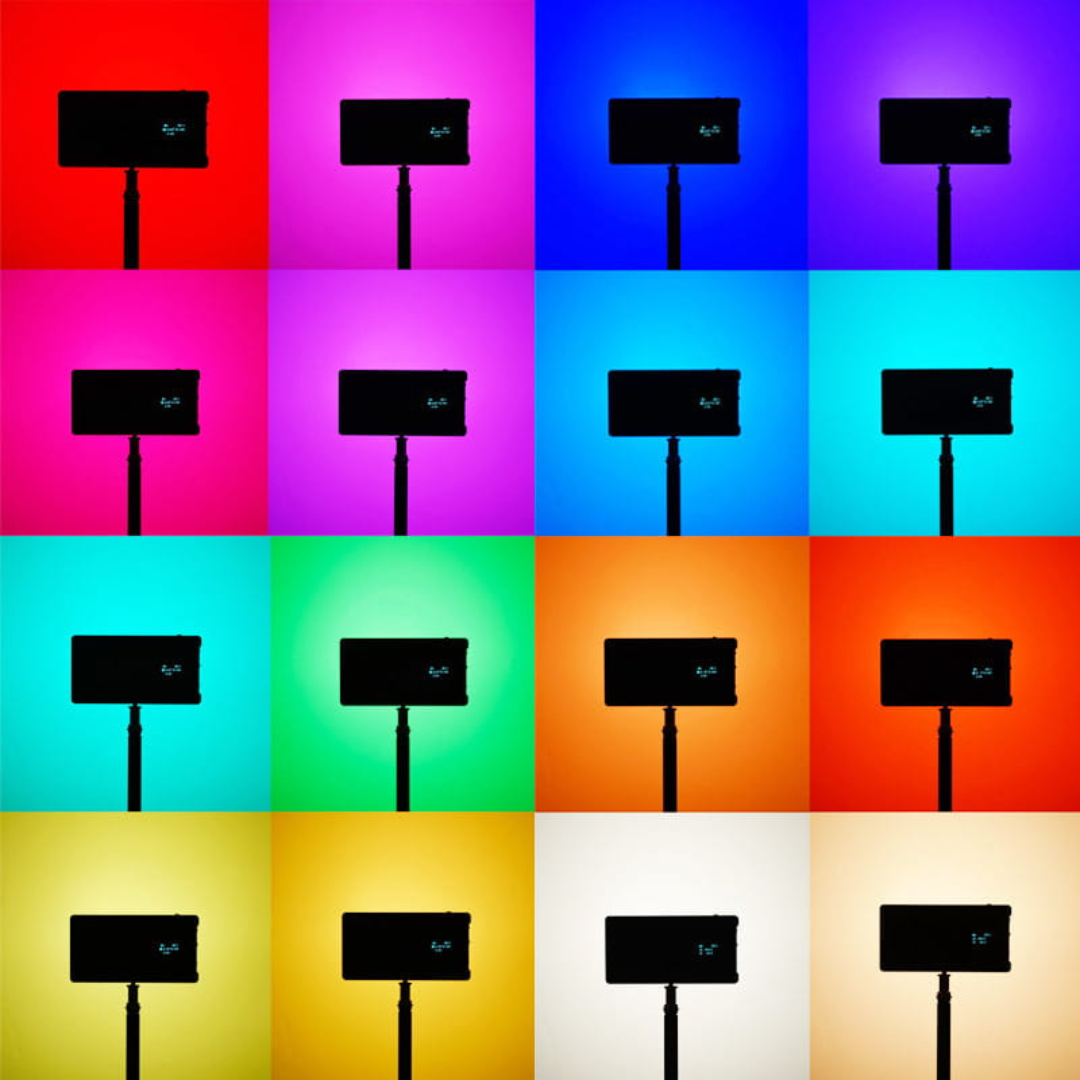 Kompaktā LED lampa YN-135, 3200-5600K + RGB, Yongnuo