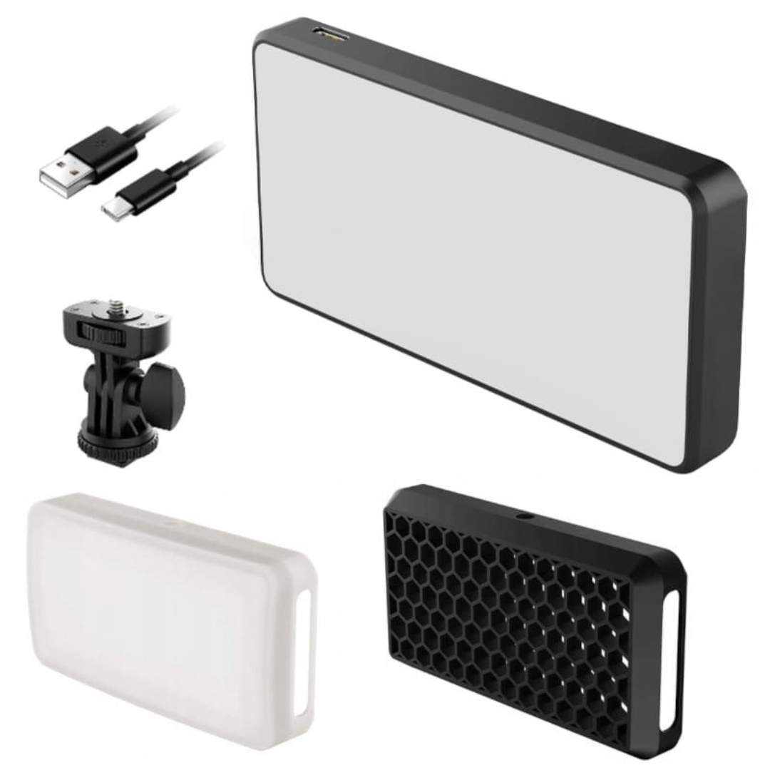 LED lampa VIJIM, VL196, 2500-9000K + RGB, Ulanzi