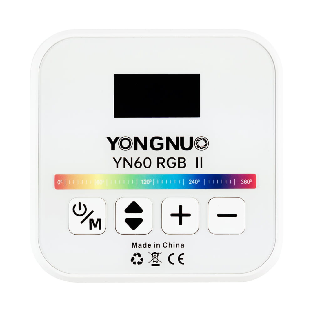 Mini LED lampa YN60 II, 2500-9900K + RGB, YONGNUO