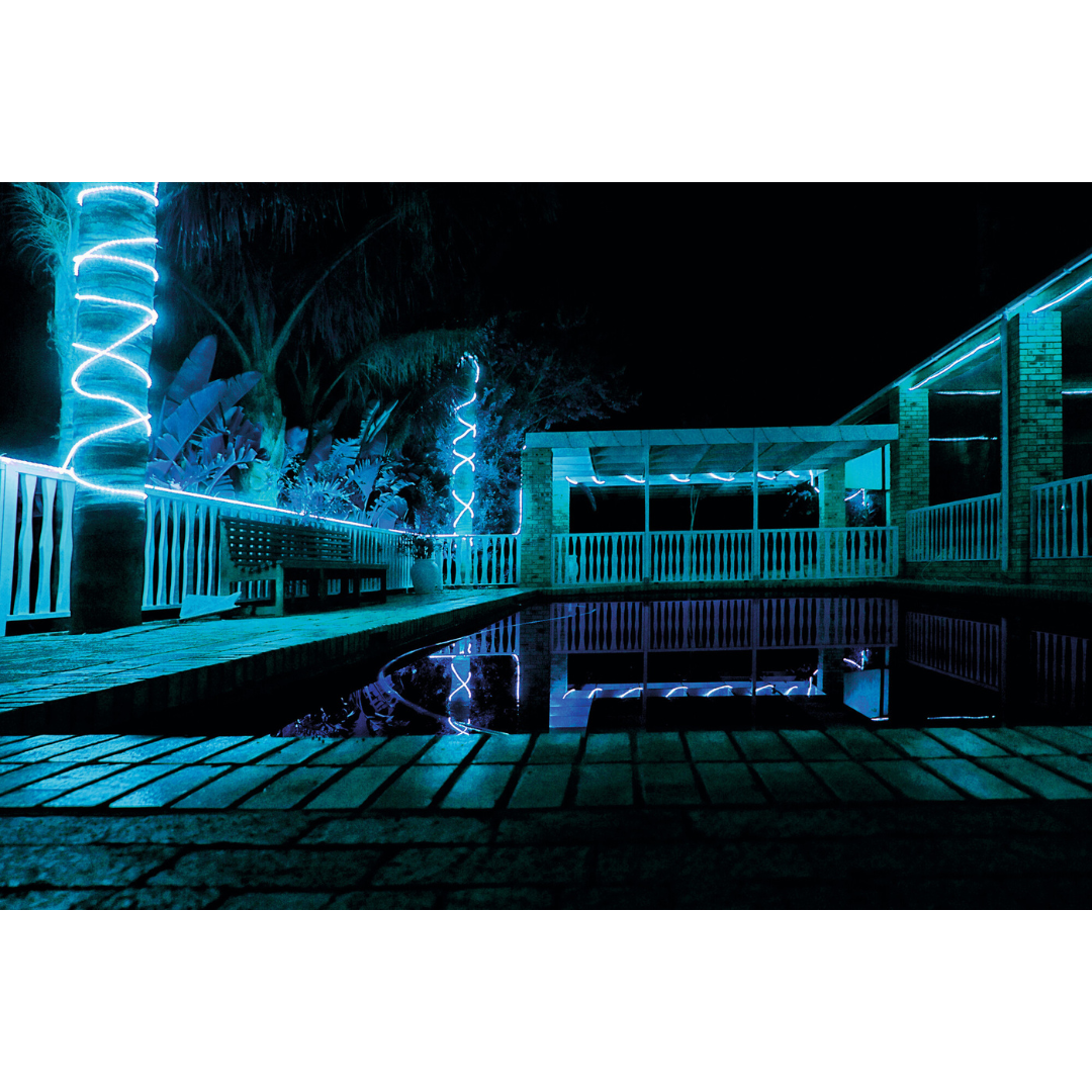LED virtene - caurule, zila, garums 5m, jauda 2W/m, IP65, var griezt, GIVRO system, Kanlux