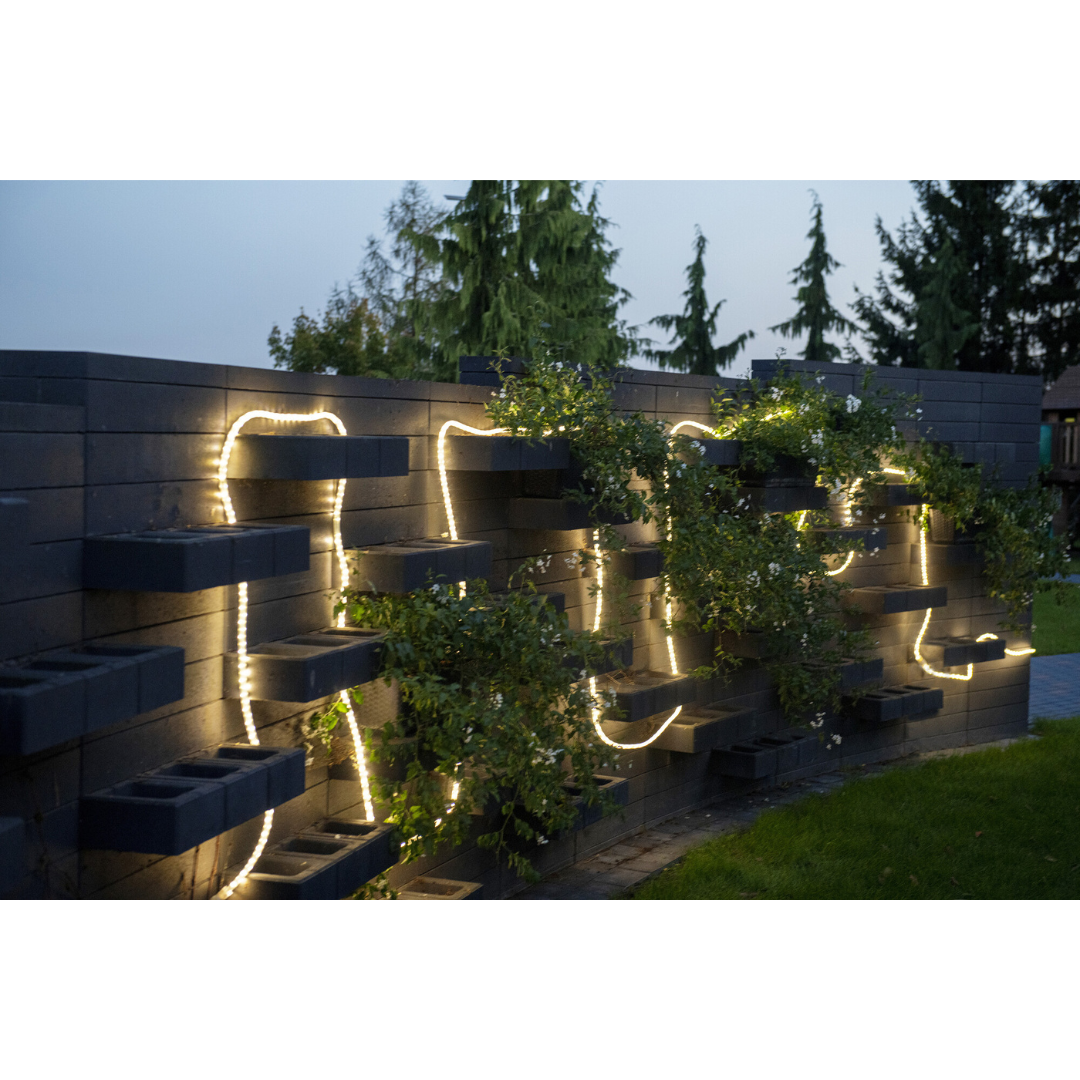 LED virtene - caurule, zila, garums 5m, jauda 2W/m, IP65, var griezt, GIVRO system, Kanlux