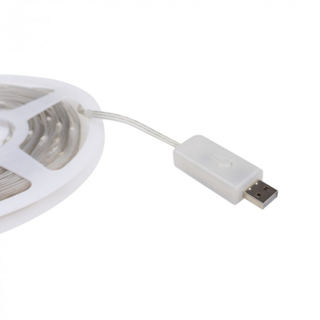 LED virtene - Burvju lampas, 1 miljons krāsu, 200 LED, 10m, USB - DC5V (var pieslēgt pie iebkura 5V DC adaptera), IP65, ECOLIGHT