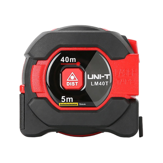Lāzera mērierīce ar 5m ruleti, līdz 40m, LM40T, UNI-T