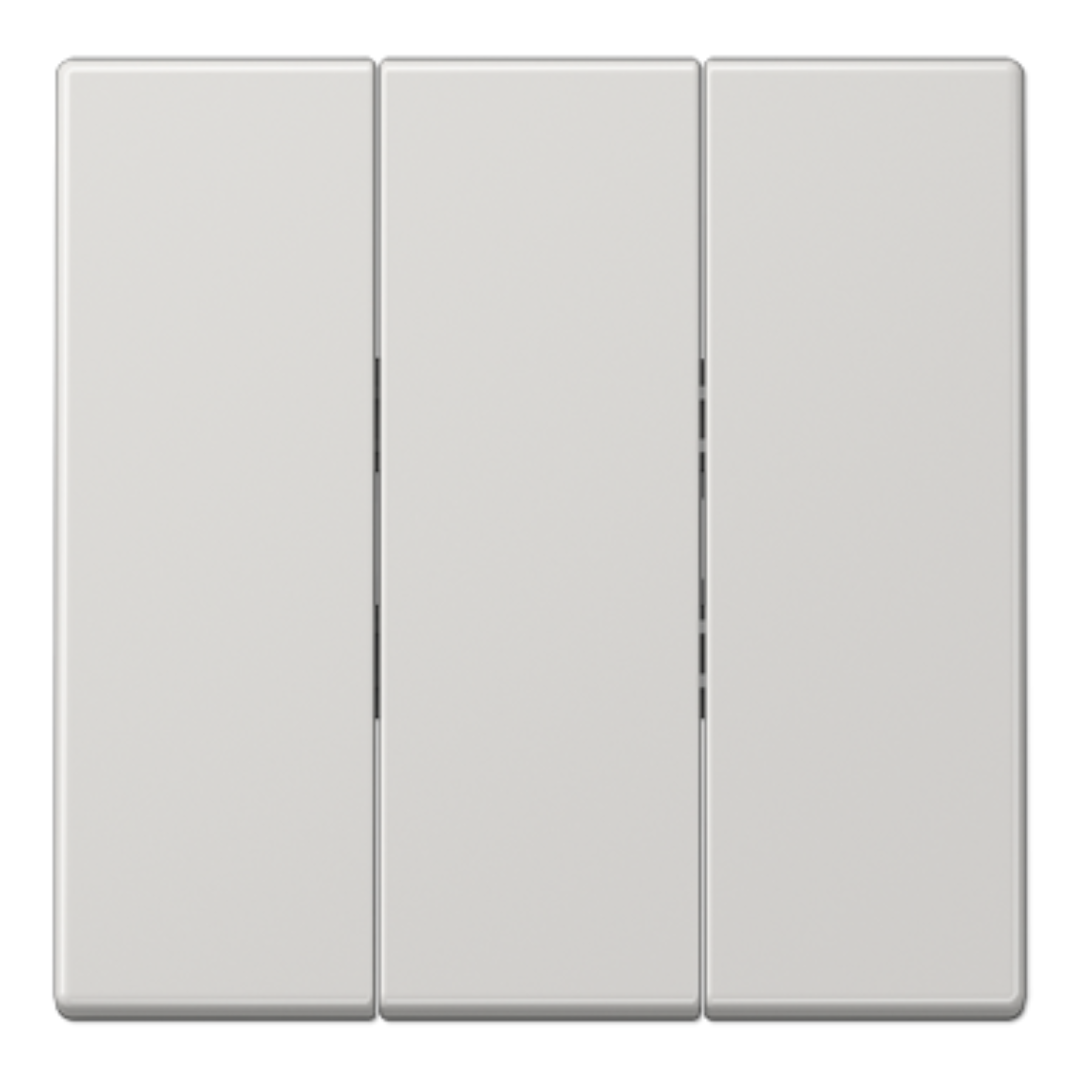 Trīsdaļīgs taustiņš, gaiši pelēks, LS990