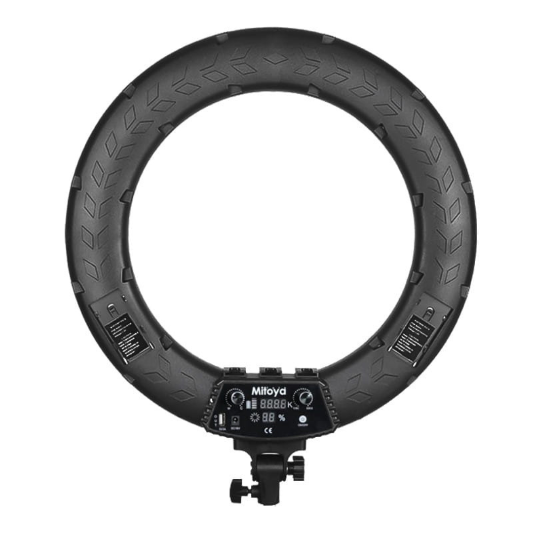 LED RING Lampa RL-480L + PENGUIN statīvs, komplekts, MITOYA