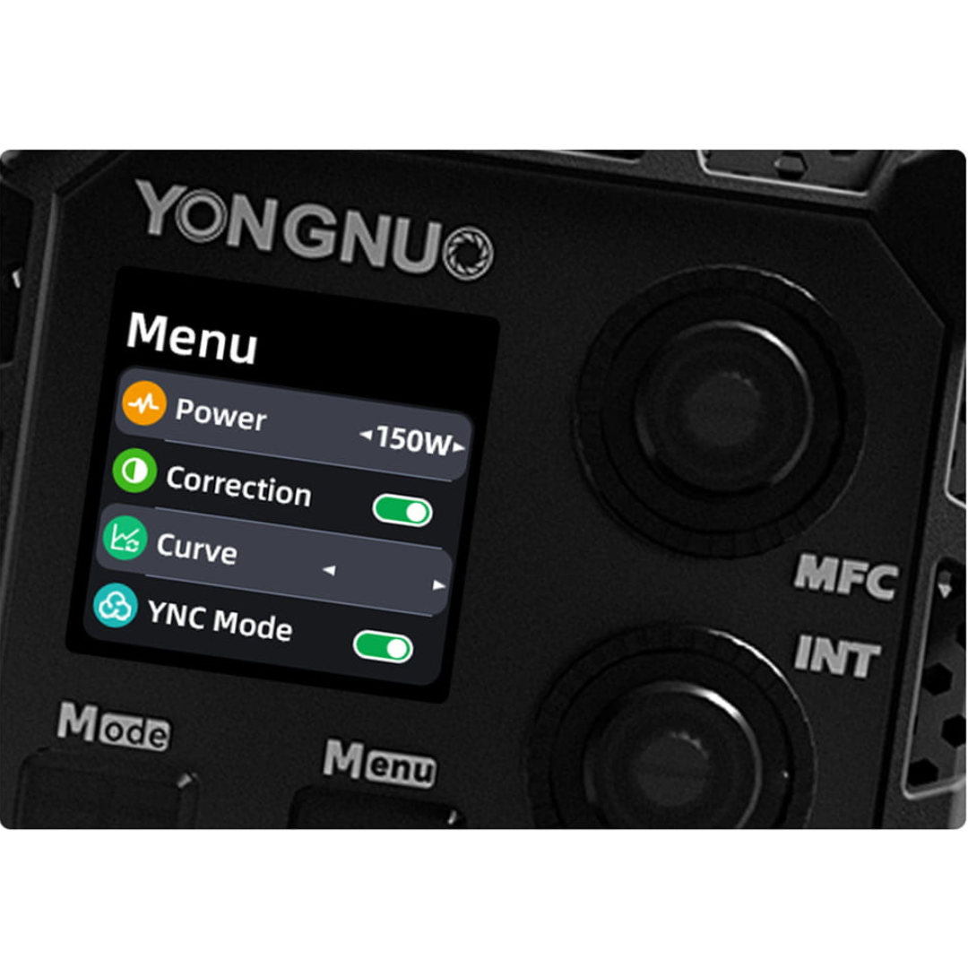 Pārnēsājama LED lampa 150W, YN150, 2700-6500K, Yongnuo