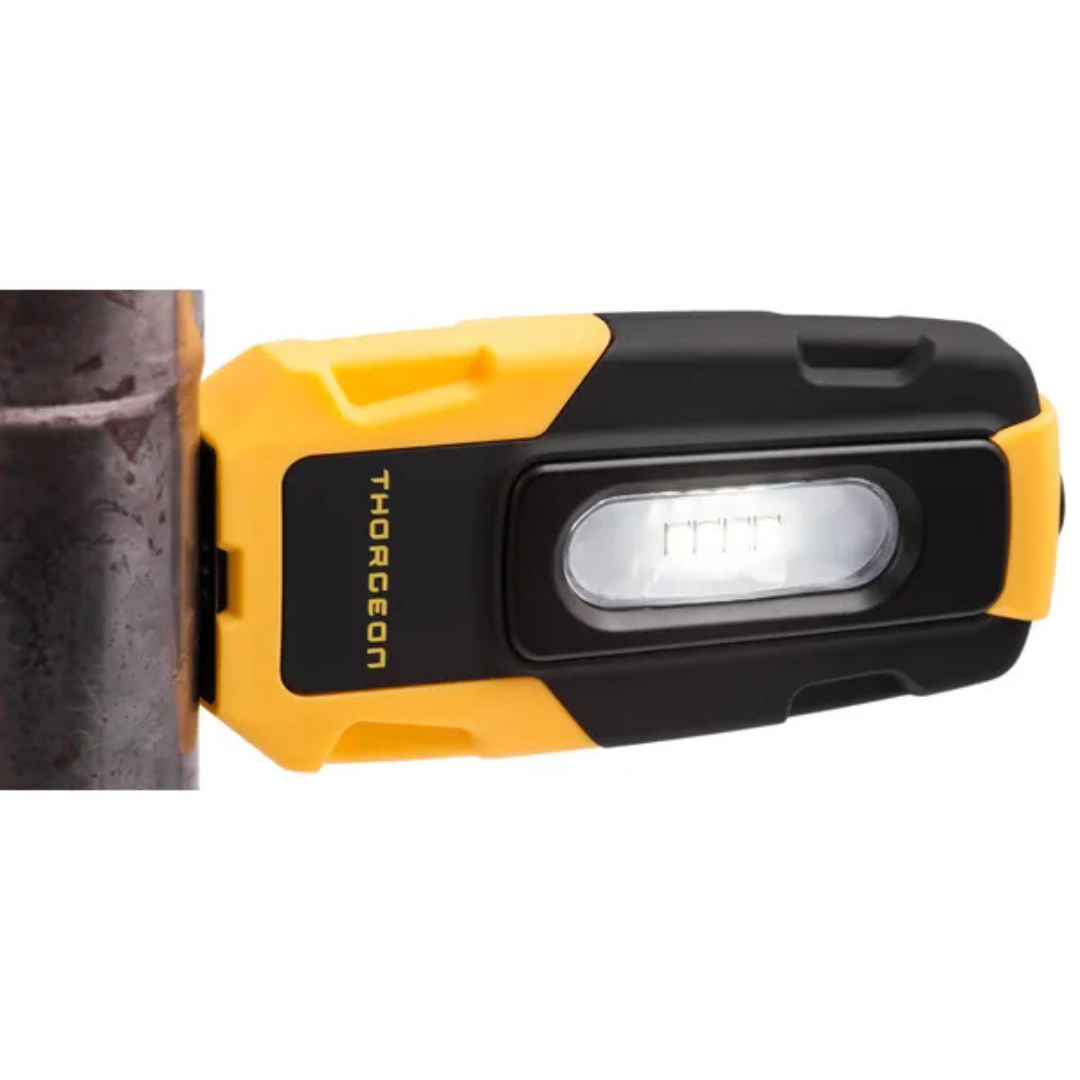 LED lukturis darbām, 4x2W, 200Lm, IP20, iebūvēts akumulators 1800mAh, darbības laiks līdz 3 stundām, Power Bank funkcija, THORGEON
