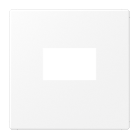 Nosegplāksne USB ladētājam, matēta sniegbalta, LS990