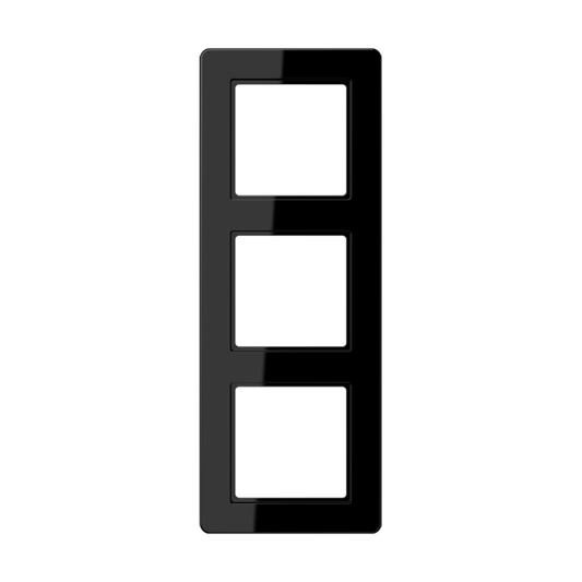 Rāmis 3-vietīgs, melns, A FLOW