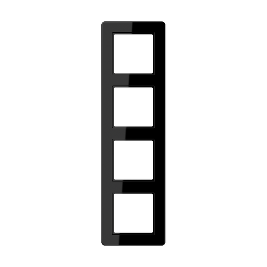 Rāmis 4-vietīgs, melns, A FLOW