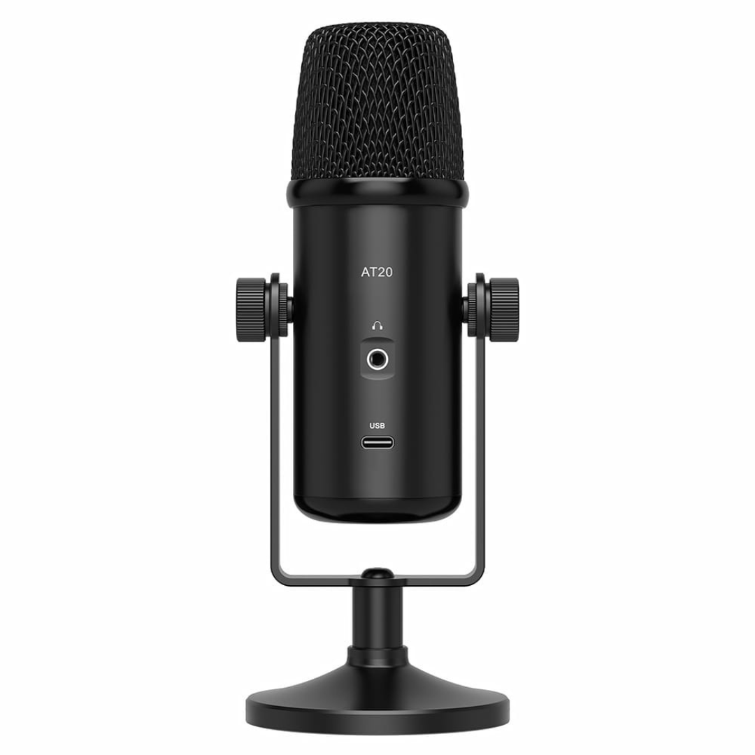 7Ryms AT20 galda kondensatora mikrofons (USB-C / USB-A)