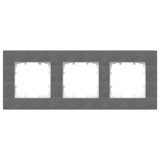 Rāmis 3-vietīgs, karbonmelns (antracīts), SIEMENS Delta MIRO
