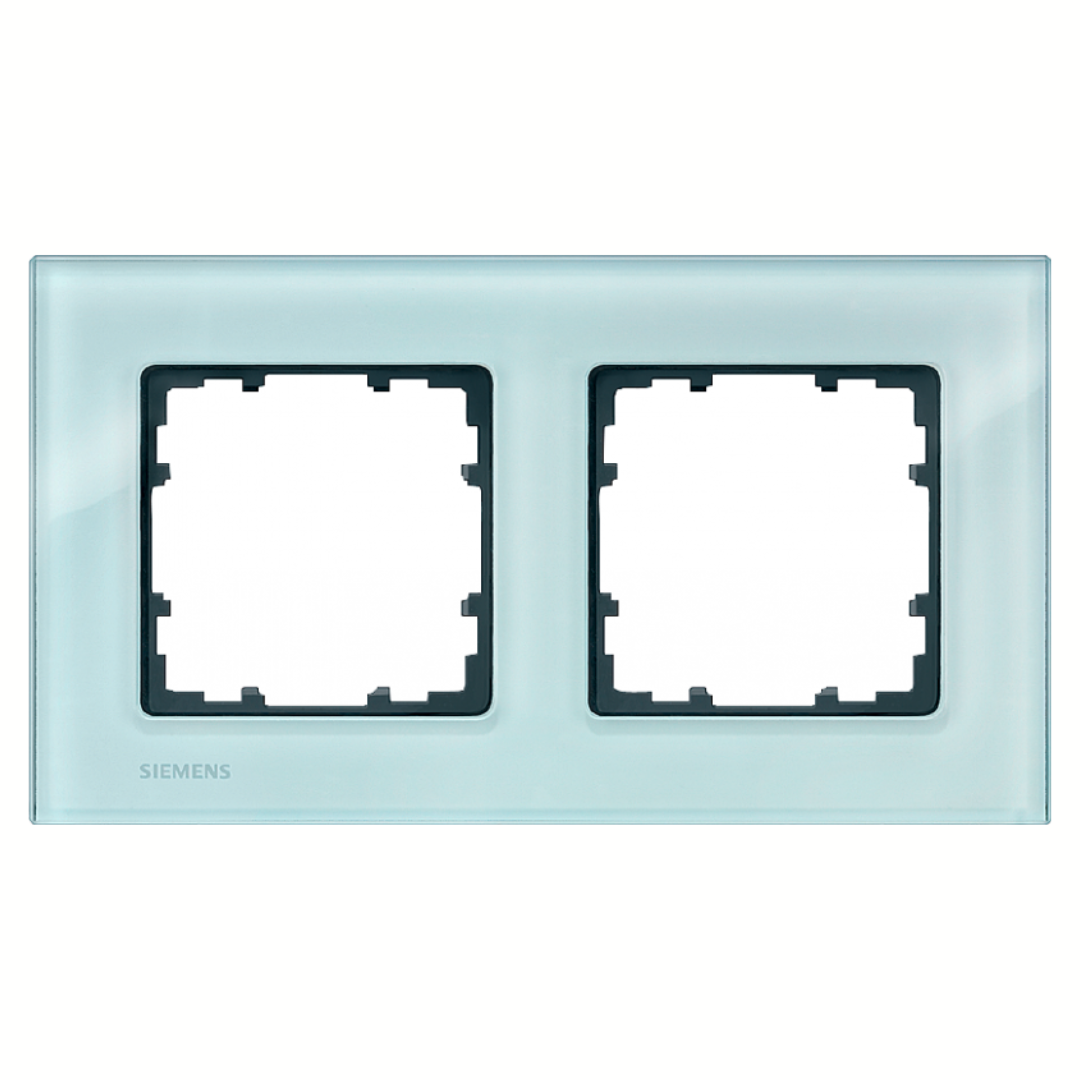 Rāmis stikla 2-vietīgs, kristāla zaļš, SIEMENS Delta MIRO